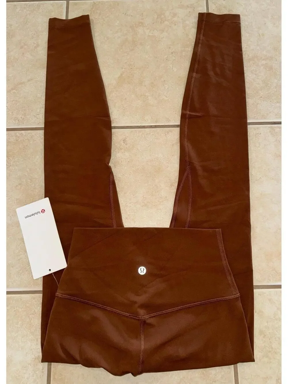 Lululemon Align High Rise 28” Roasted Brown Size 4 NWT